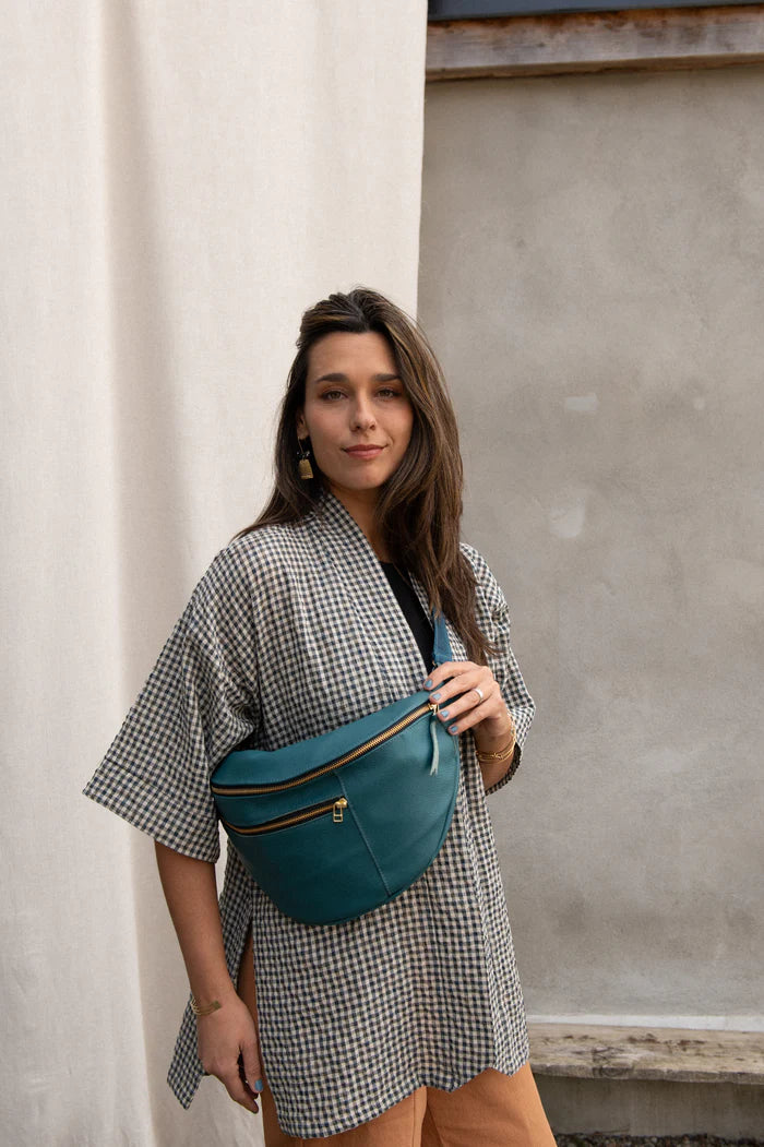 Sac Pinacle Banane caramel sarcelle de Kazak