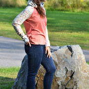 Chandail raglan  corail de APRT