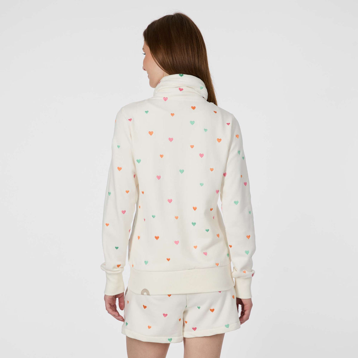 Veste Ronette hearts ivoire de Ragwear