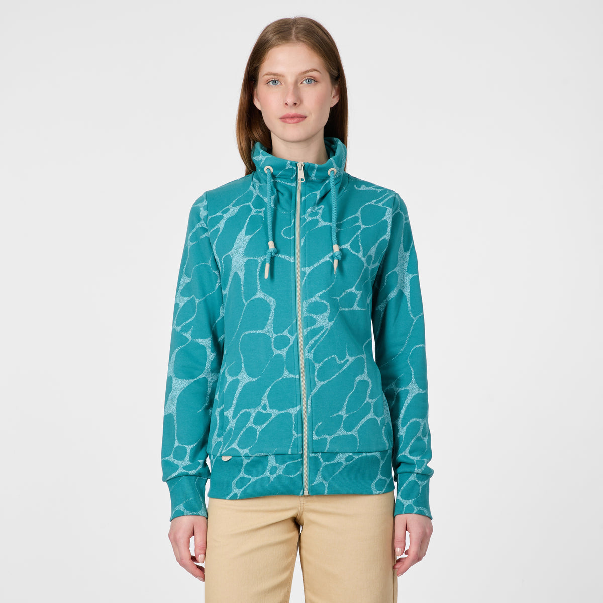 Veste Ronette print teal green Small de Ragwear