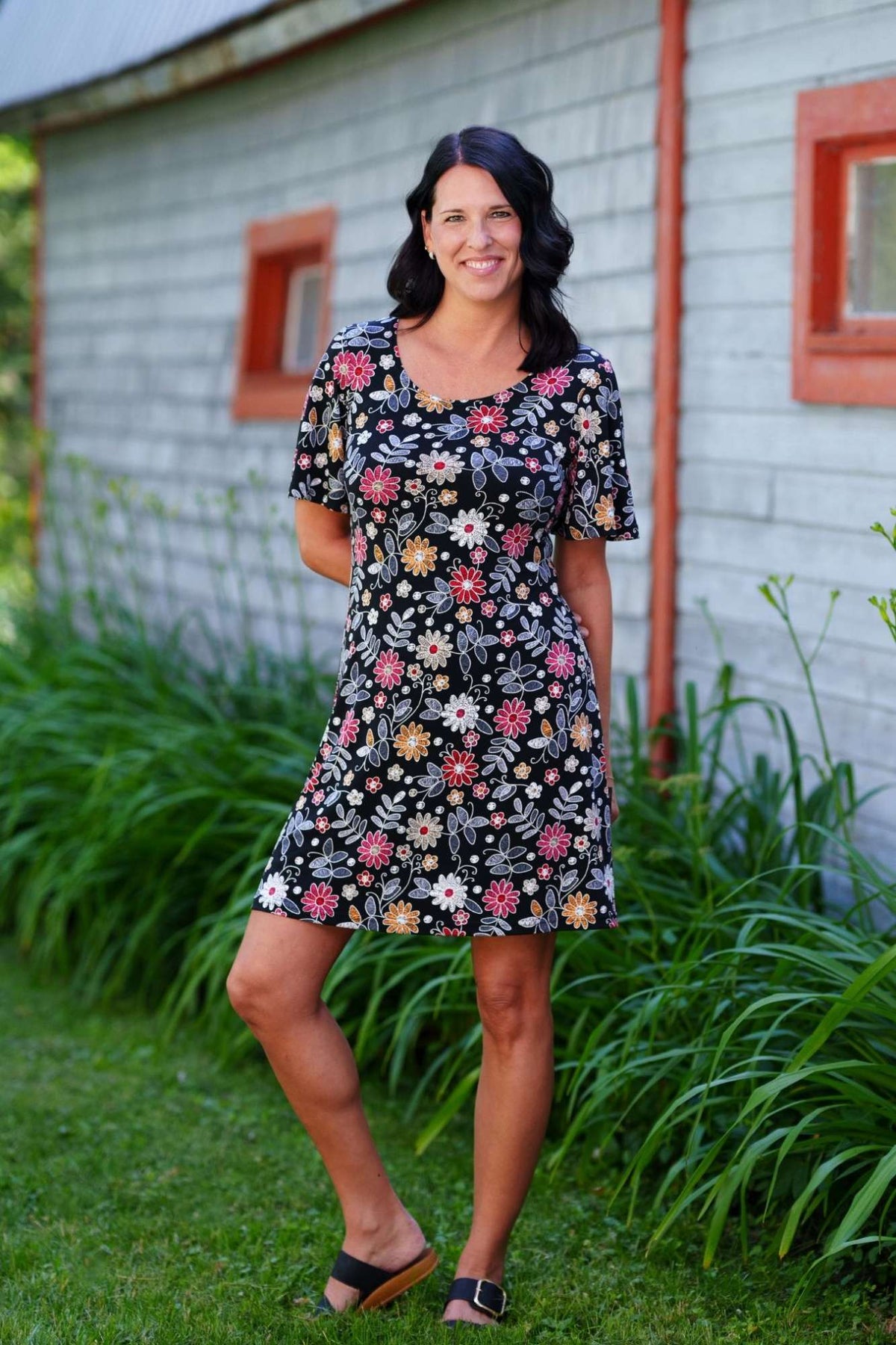 Robe Grenadine floral de Rien ne se perd tout se crée