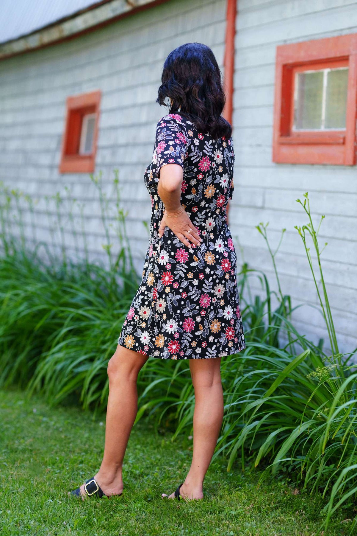Robe Grenadine floral de Rien ne se perd tout se crée