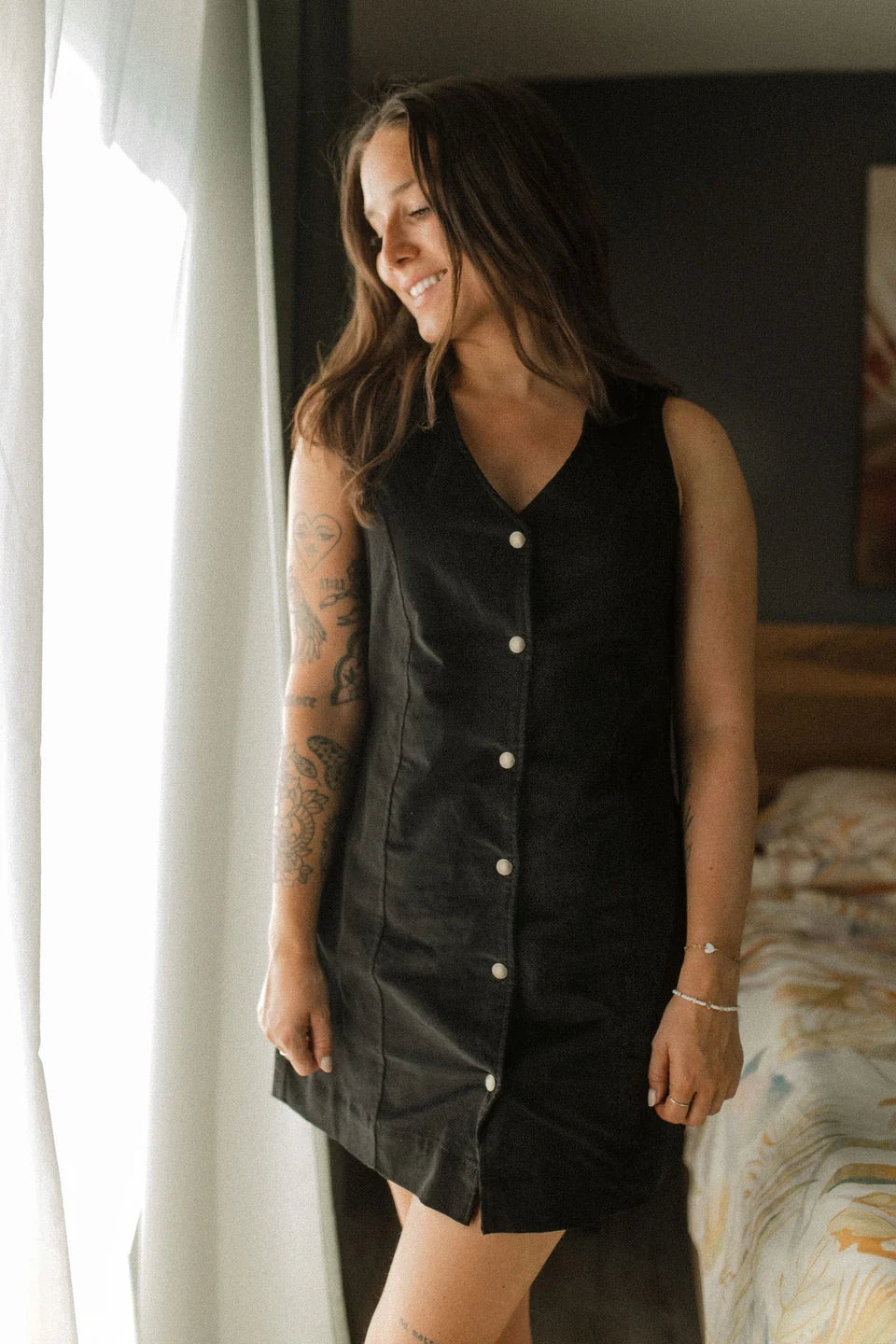 Robe tailleur noir de Louve