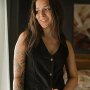 Robe tailleur noir de Louve