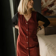 Robe tailleur cuivre de Louve