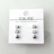 Trio de Boucles d'oreilles Rym de Tokade