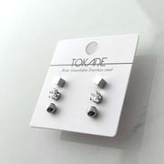Trio de Boucles d'oreilles Rym de Tokade
