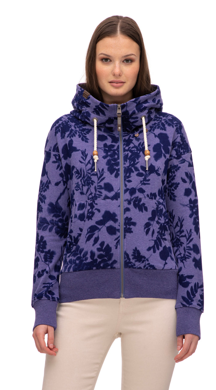 Veste Salmonberry bleu nuit de Ragwear