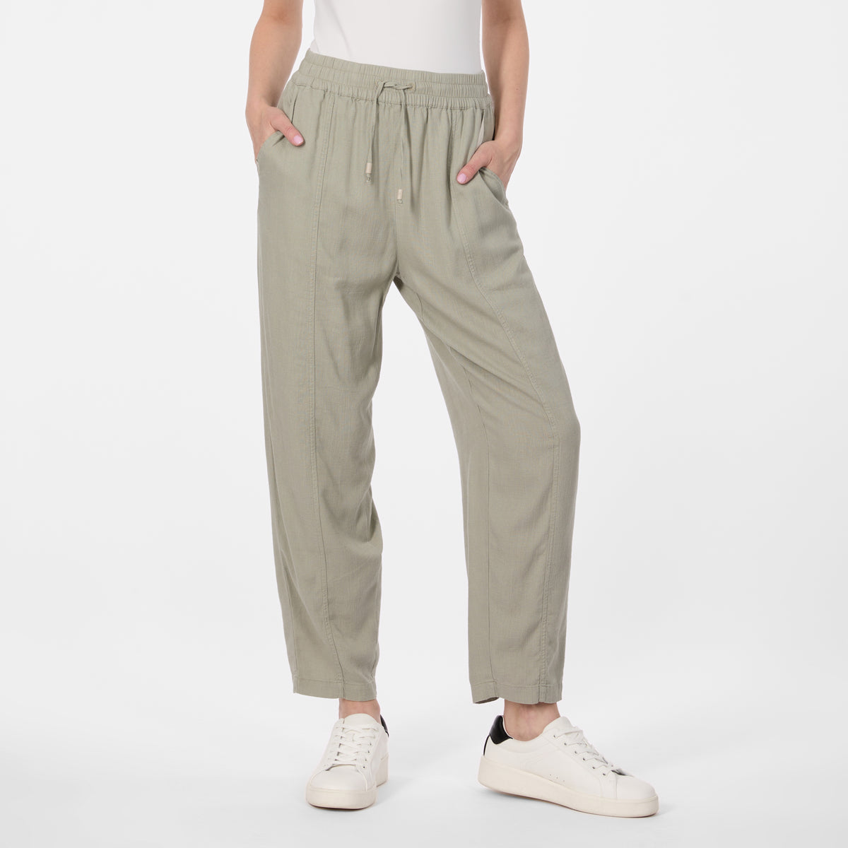 Pantalon Sarra dusty olive de Ragwear