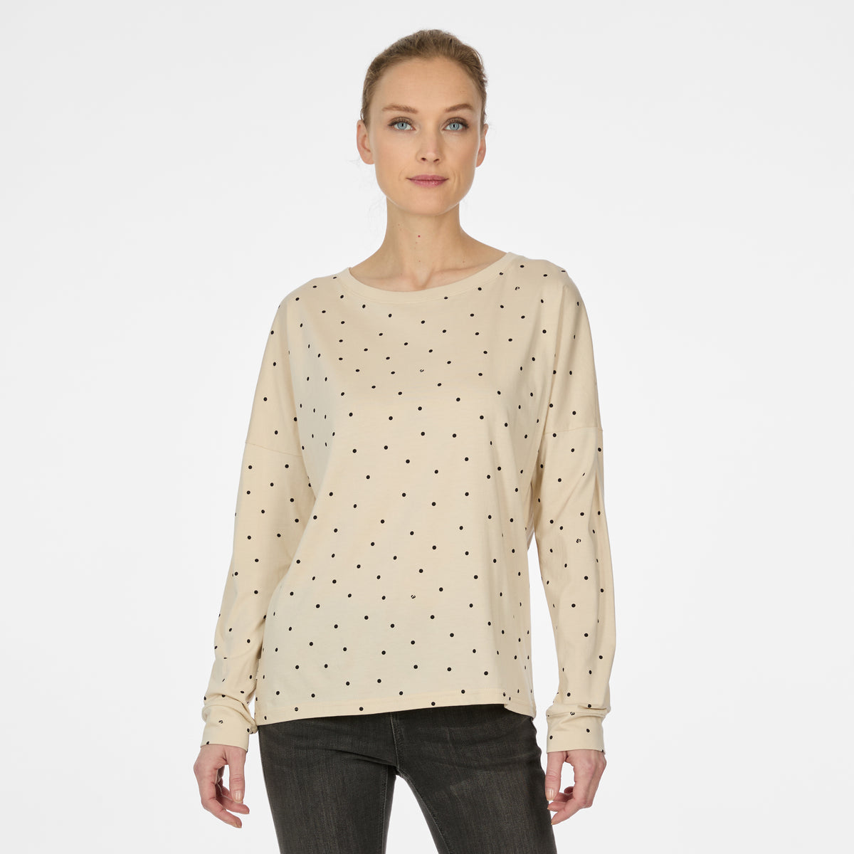 Chandail Shimona dots écru de Ragwear