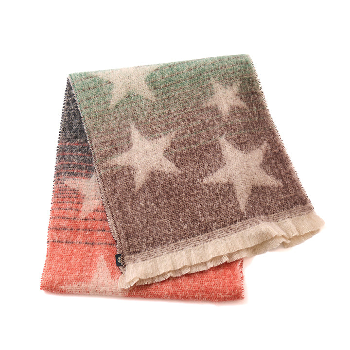 Foulard étoiles multi par Furlux