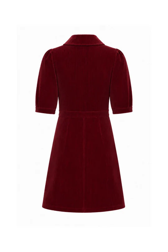 Robe Sabine couleur vin de Marigold