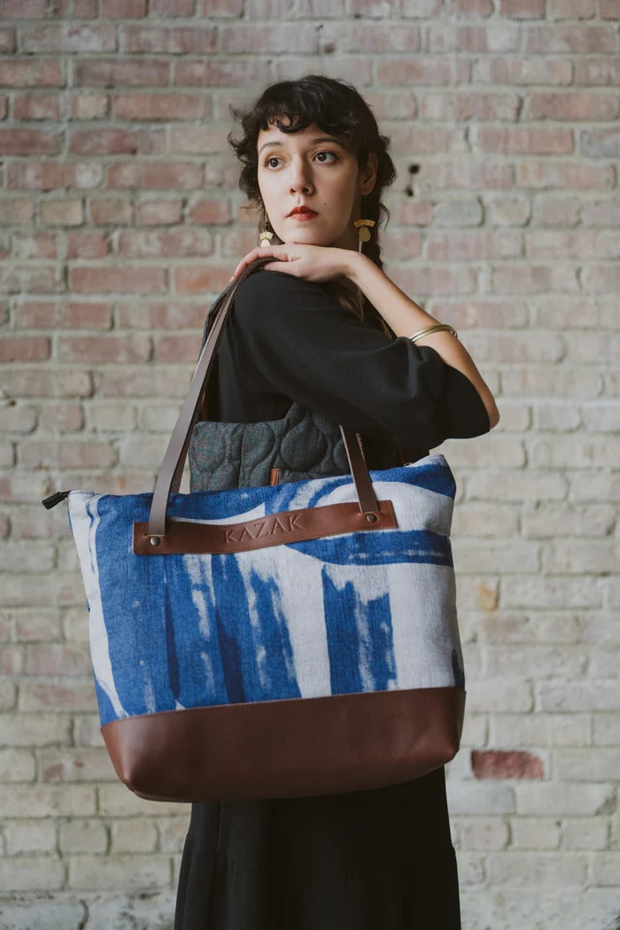 Sac Joy hill blue brush de Kazak