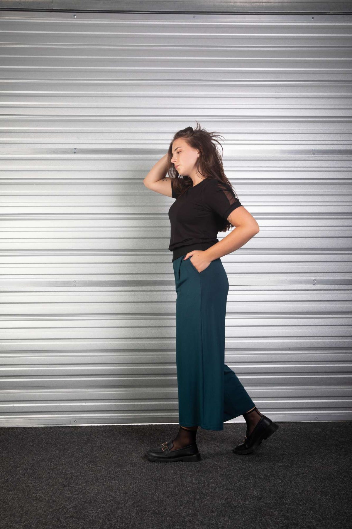 Pantalon Lotus conifère ou noir de Slak