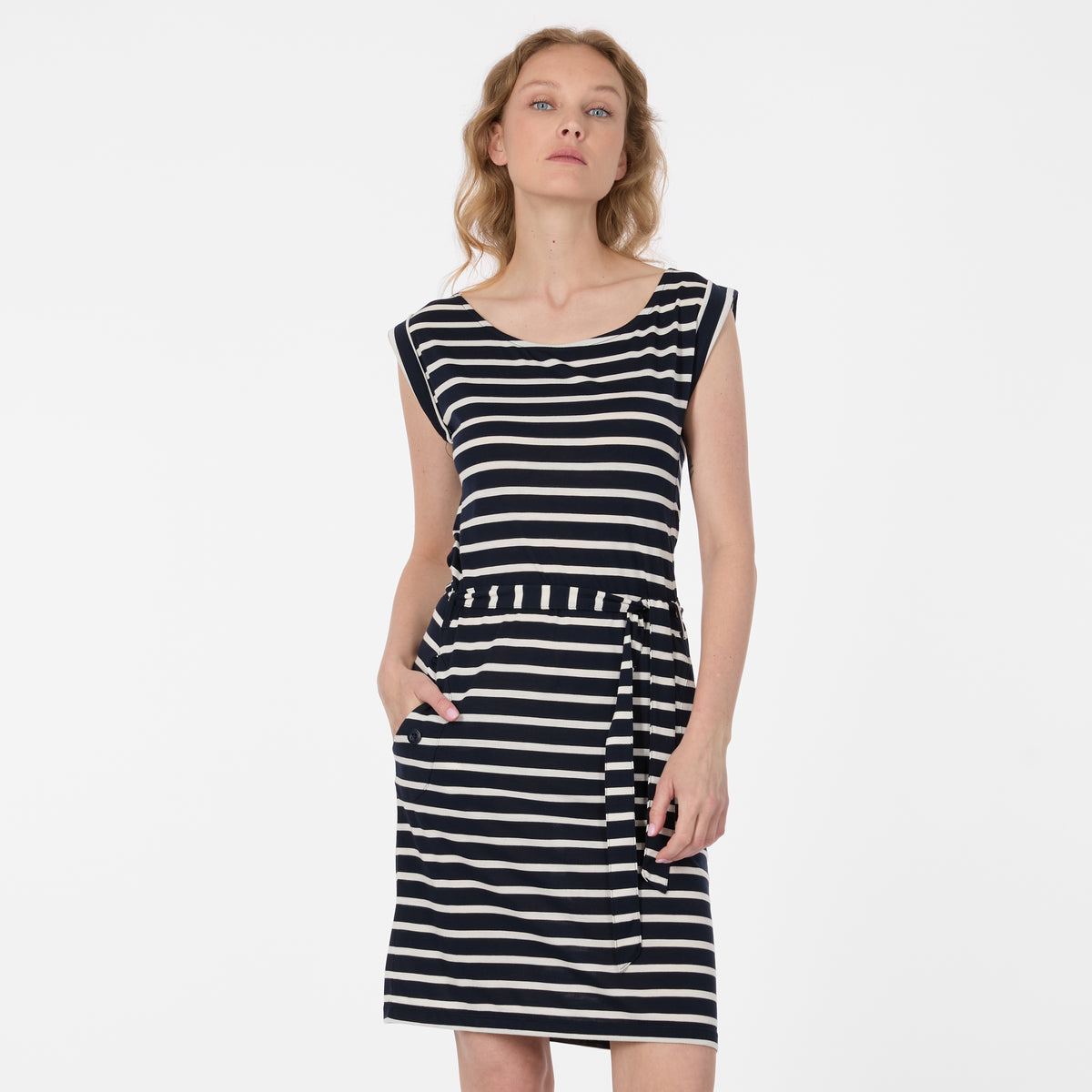 Robe Tagg stripe navy de Ragwear