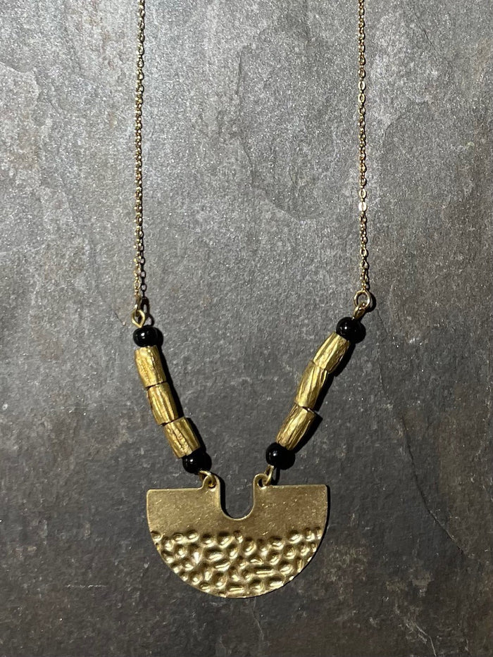 Collier Toluca noir de Kazak