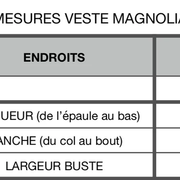 Veste Magnolia prairie de Kazak