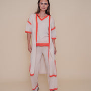 Chandail 2 tons corail de WNT