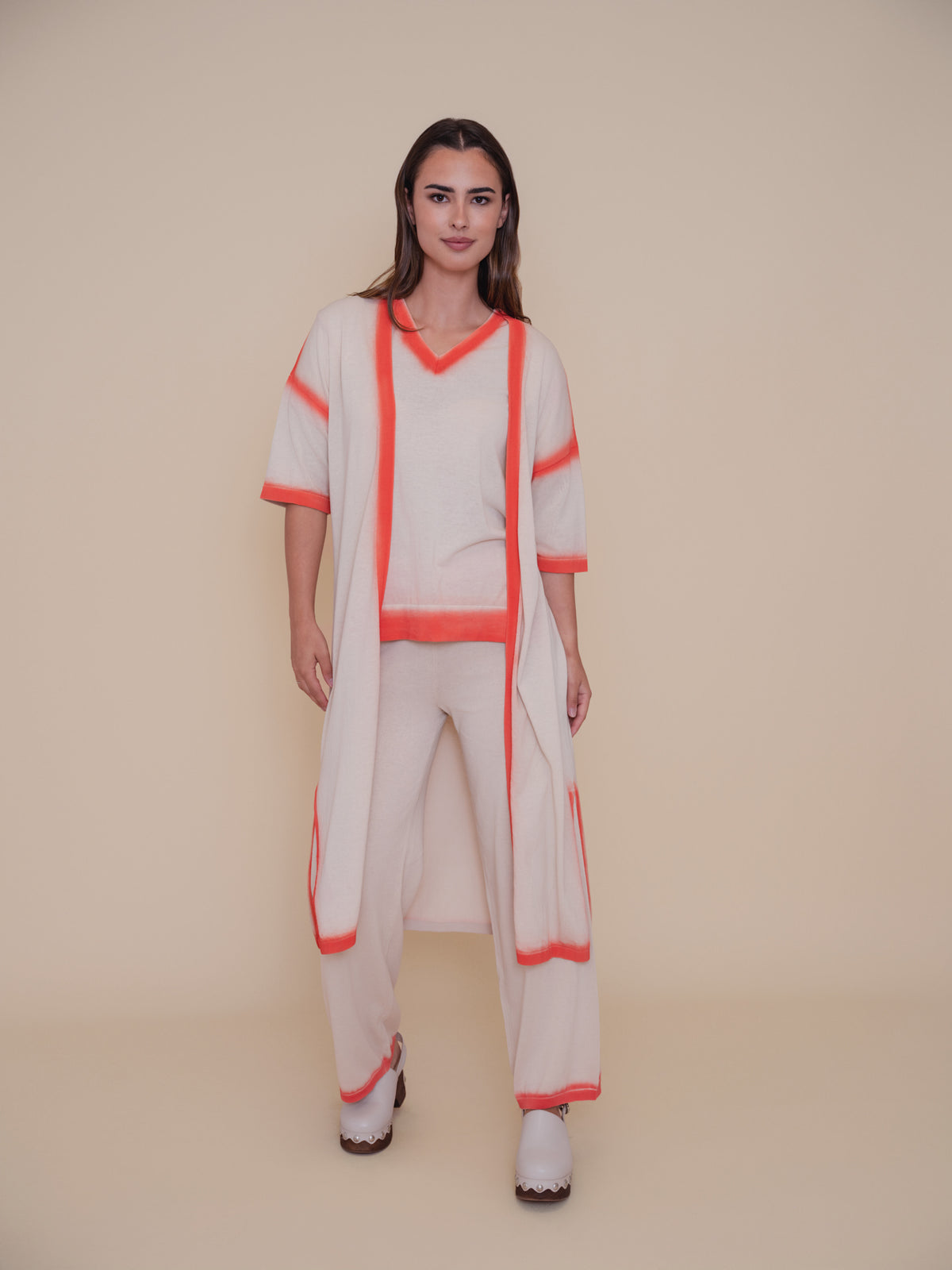 Chandail 2 tons corail de WNT