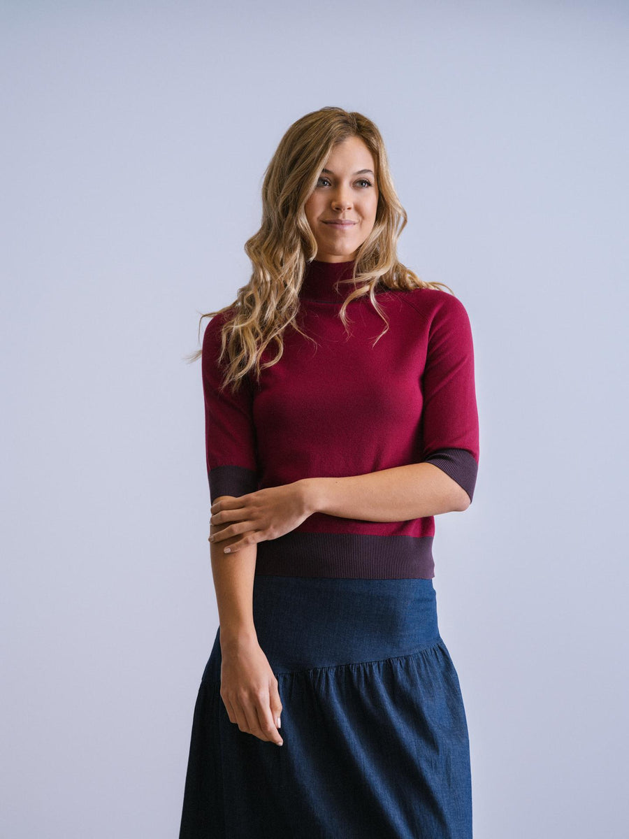 Chandail Tricot rose de WNT