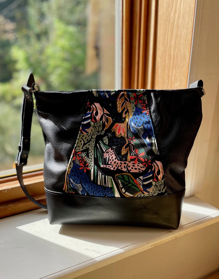 Sac Yupic tissu guépards Kazak