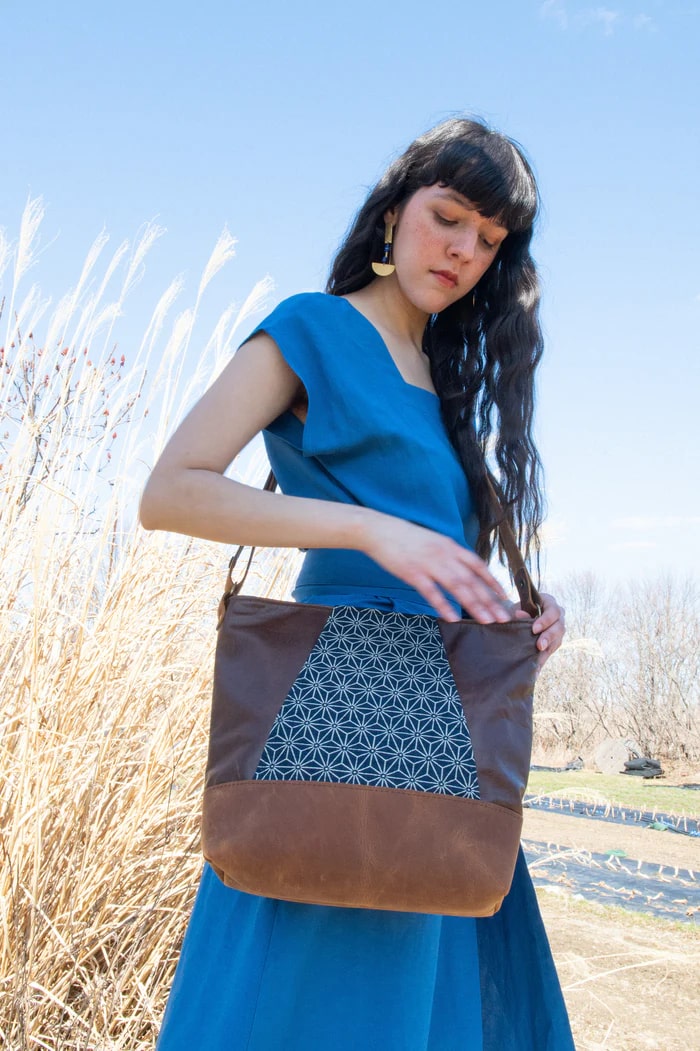 Sac Yupic tissu japonais de Kazak