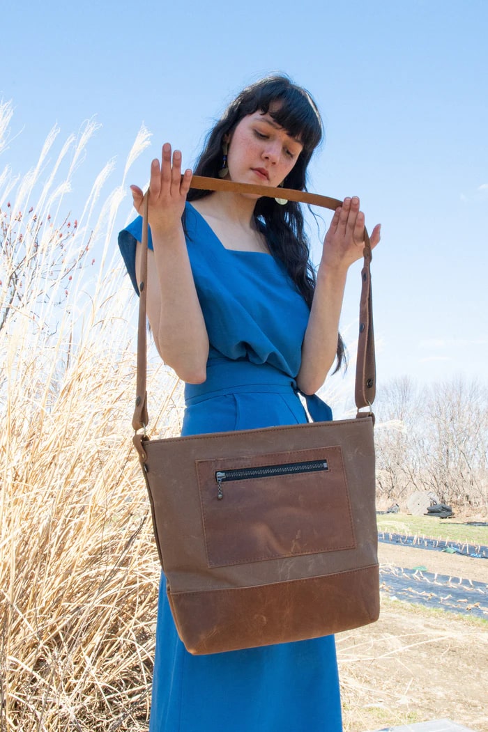 Sac Yupic tissu japonais de Kazak