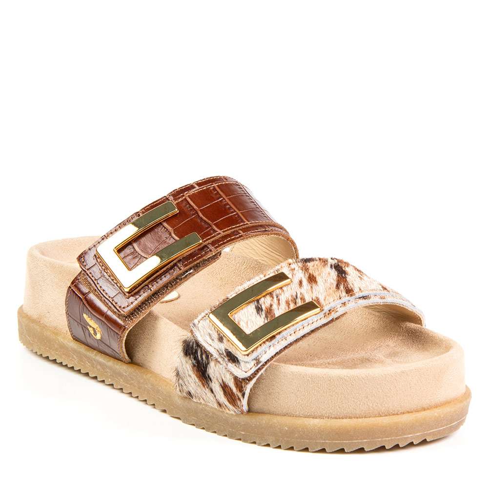 Sandale Rosalie brun mandavilla par Glamille