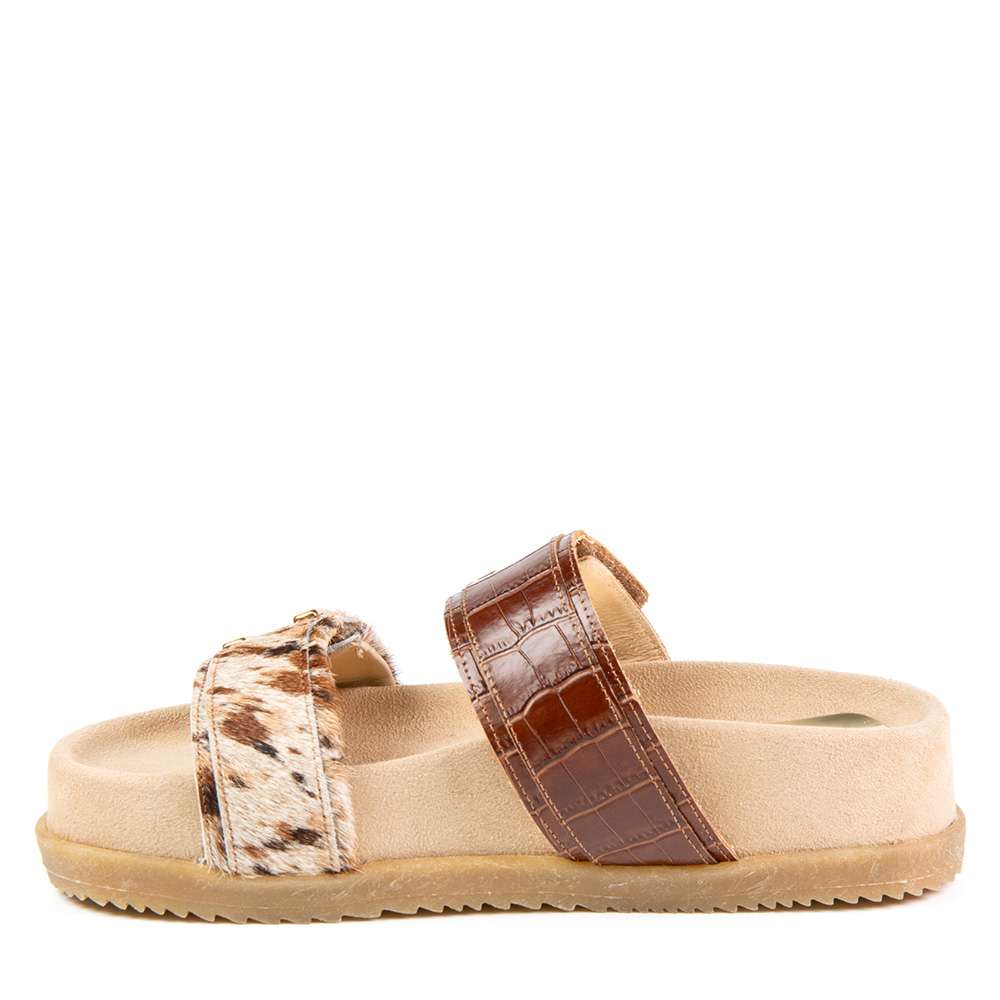 Sandale Rosalie brun mandavilla par Glamille