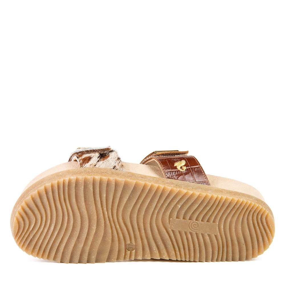 Sandale Rosalie brun mandavilla par Glamille