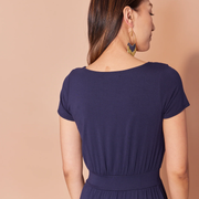 Robe amélie sarcelle par Cherry Bobin