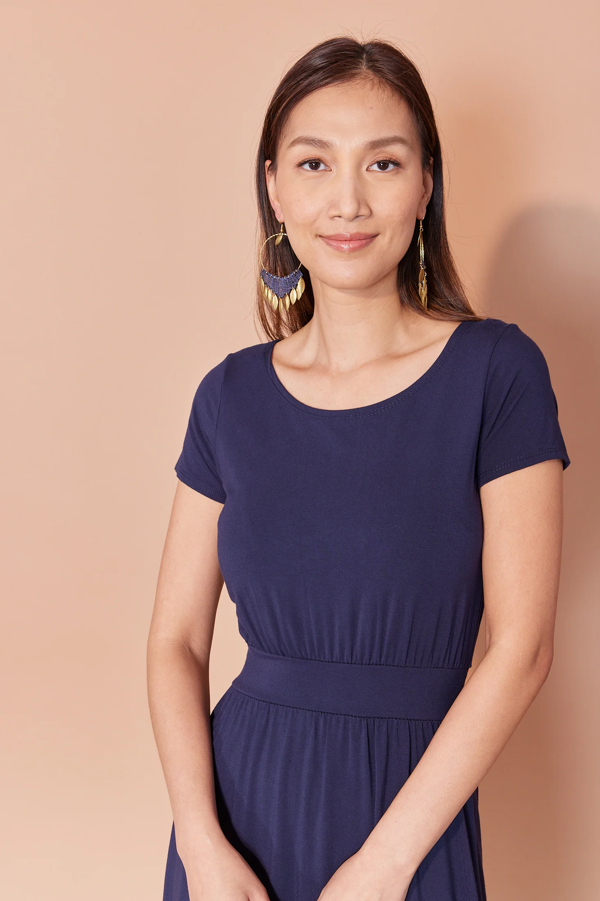 Robe amélie sarcelle par Cherry Bobin