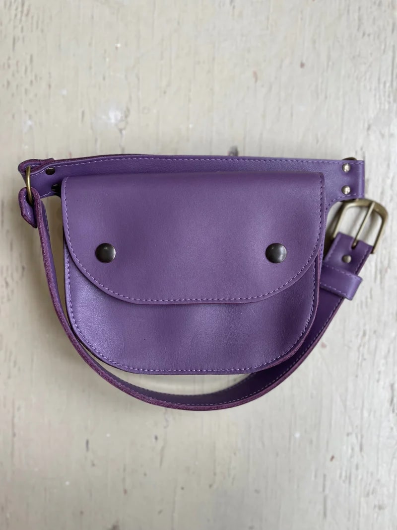 Pochette Amaru améthyste de Kazak
