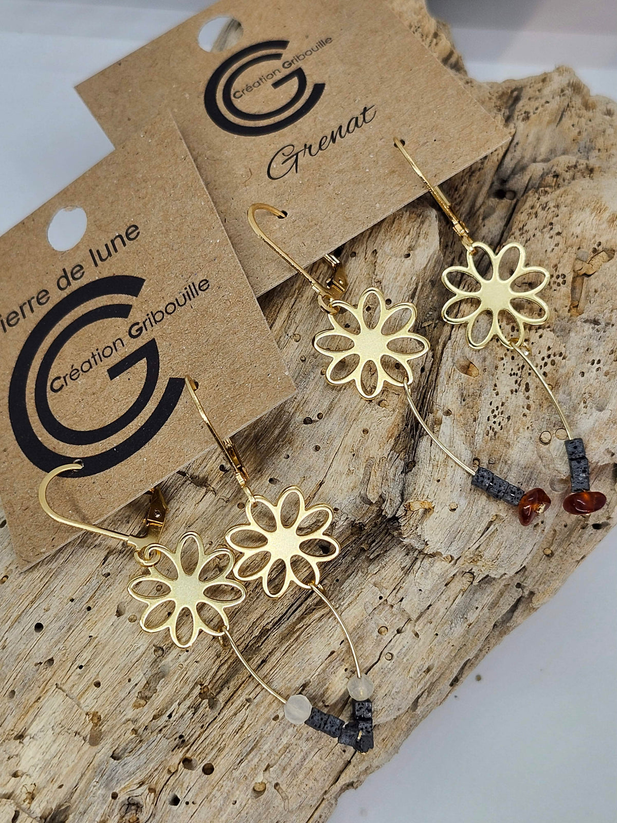 Boucles d'oreilles #712 de Gribouille