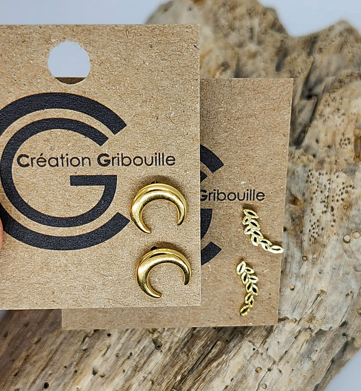 Boucles d'oreilles #715 de Gribouille