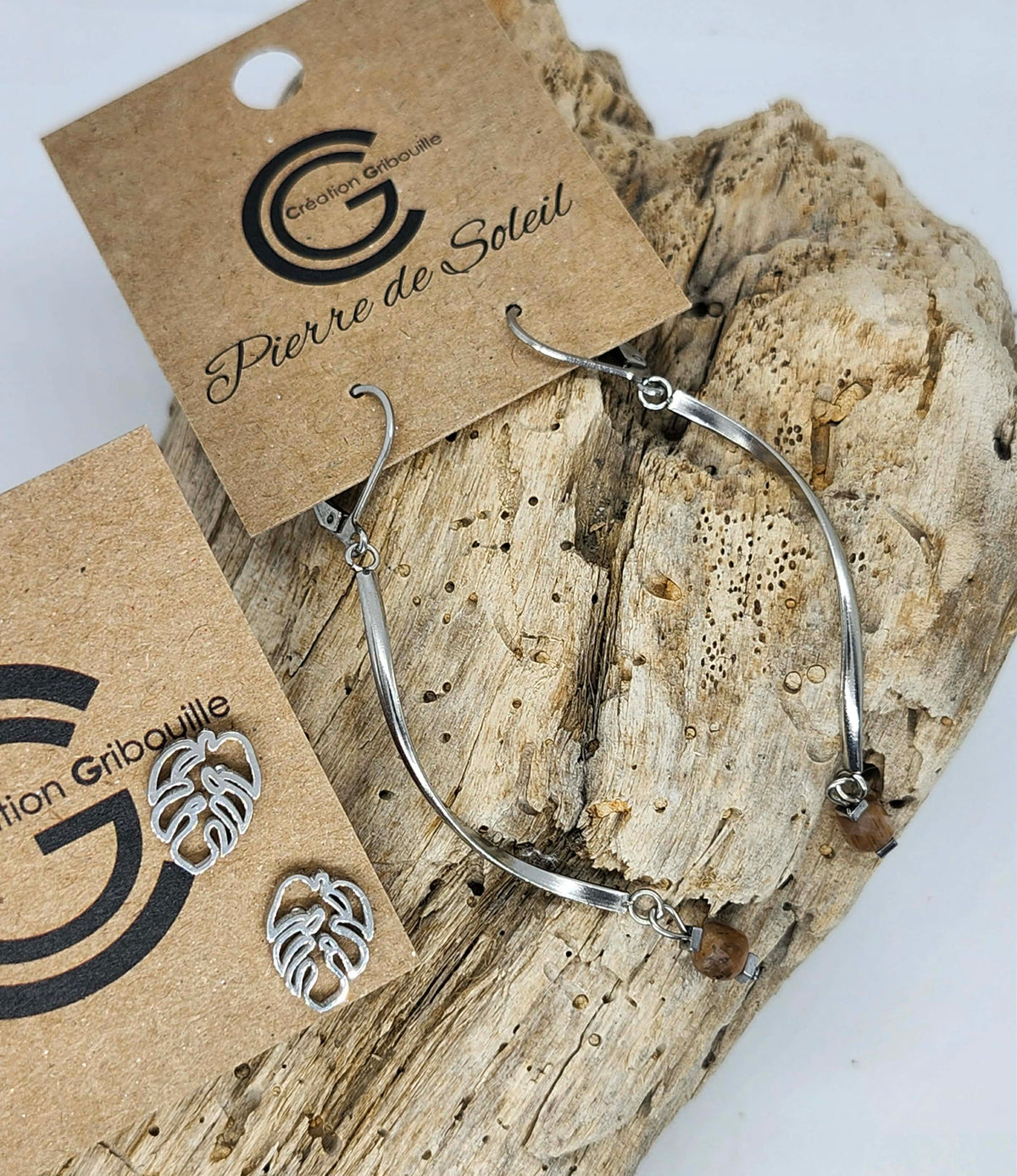 Boucles d'oreilles #717 de Gribouille