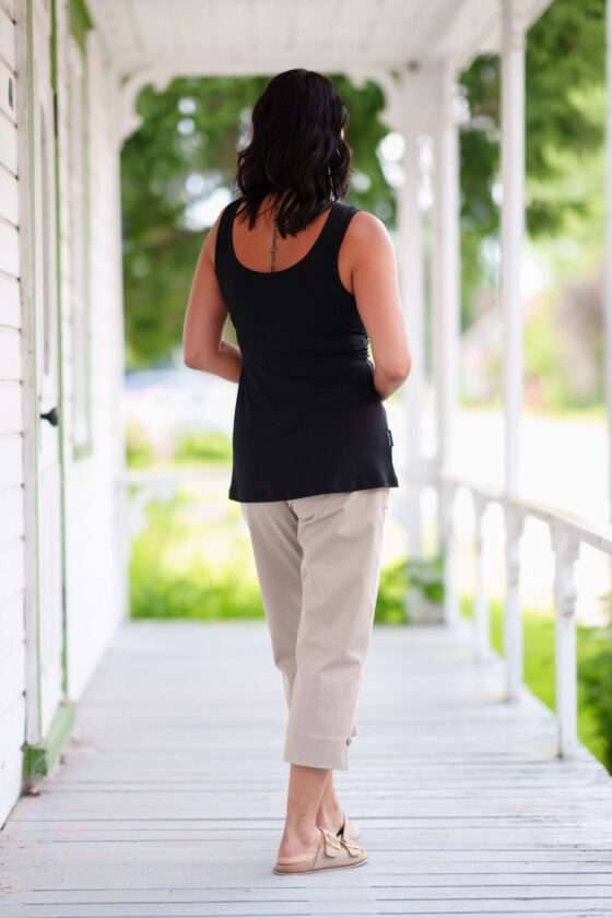 Camisole réversible noire de Rien ne se perd tout se crée