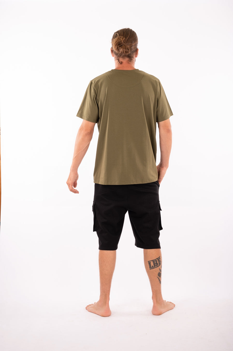 Tee-shirt Tom mountain burnt olive Yeti Love