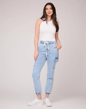 Jeans Capri Blue 27 pouces de Yoga Jeans