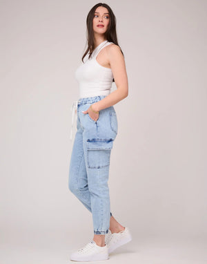 Jeans Capri Blue 27 pouces de Yoga Jeans