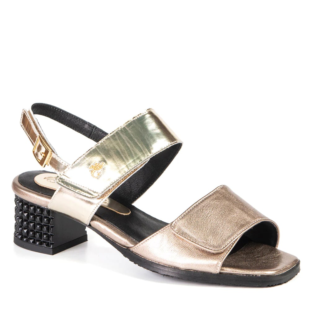 Sandale Céline doré galaxy par Glamille
