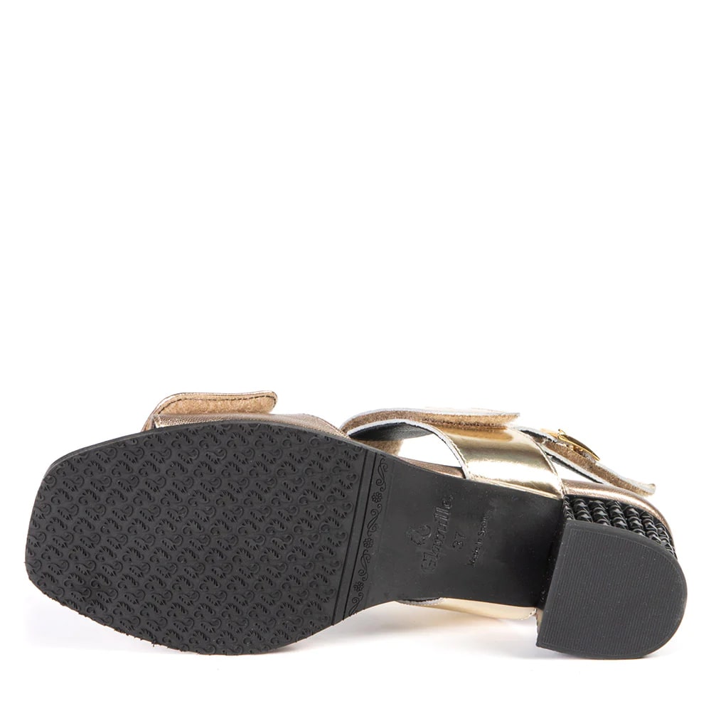 Sandale Céline doré galaxy par Glamille