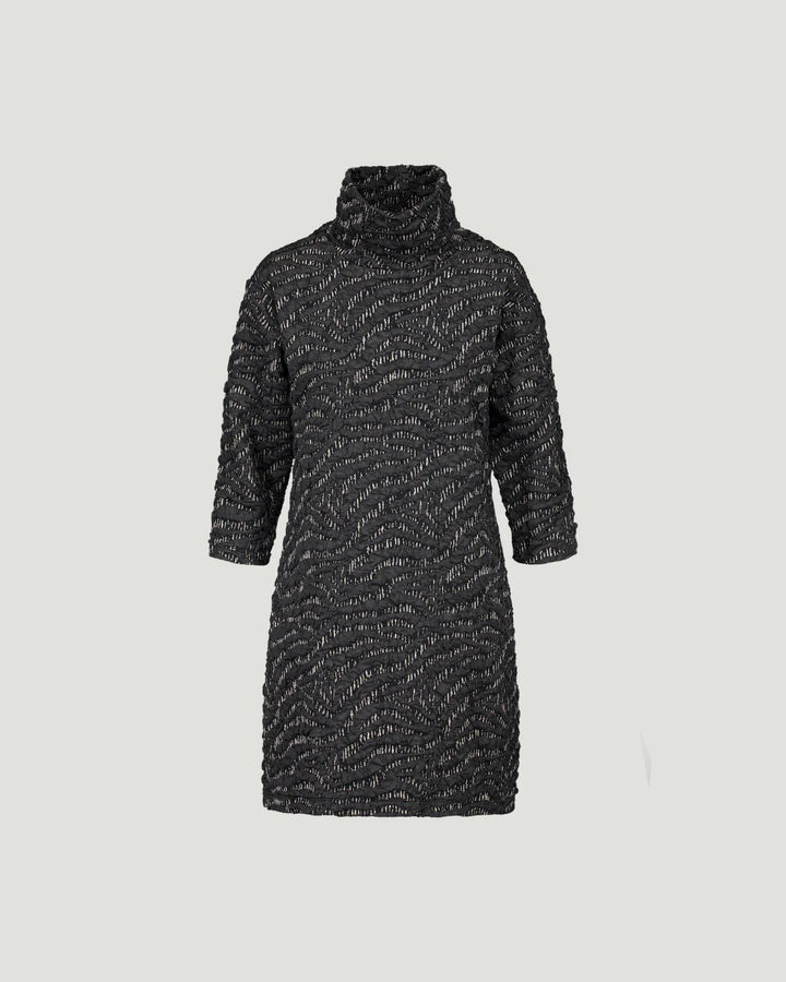 Robe Chiara noir et gold de Marigold