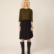 Robe Pearl olive de Cokluch