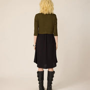 Robe Pearl olive de Cokluch