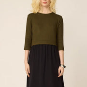 Robe Pearl olive de Cokluch