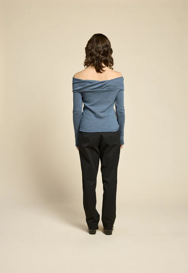 Haut Ruby denim de Cokluch