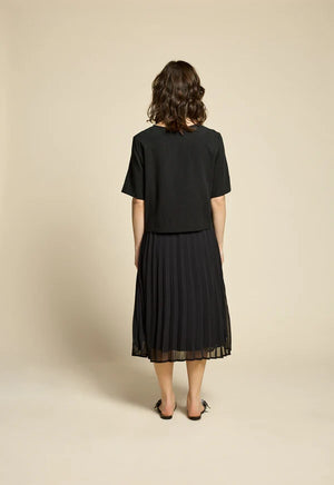 Jupe Flowers noire de Cokluch