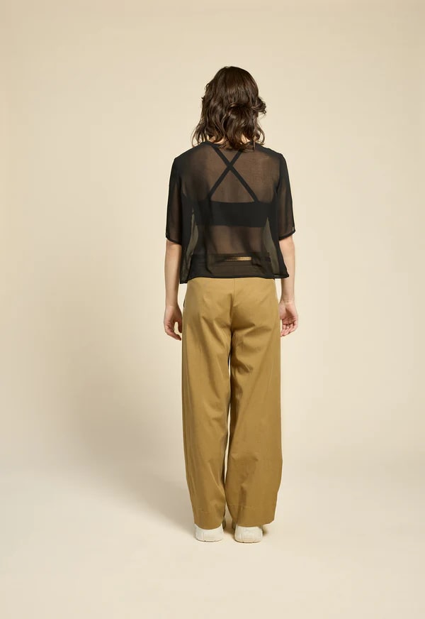 Haut Soul Love voile noir de Cokluch