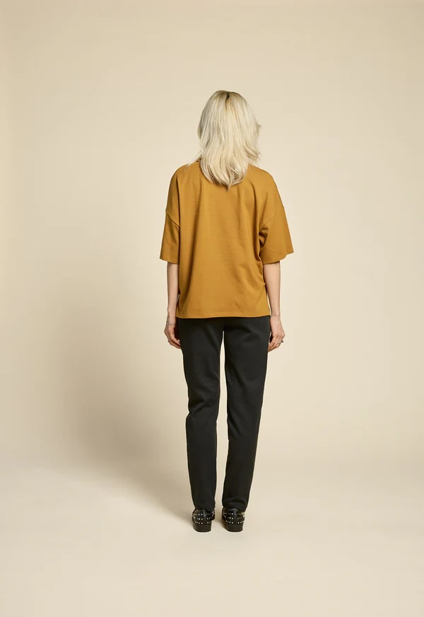 Haut the look dark mustard de Cokluch